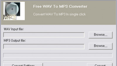 Free WAV To MP3 Converter by Kevin Fernandes