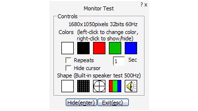 Monitor Test
